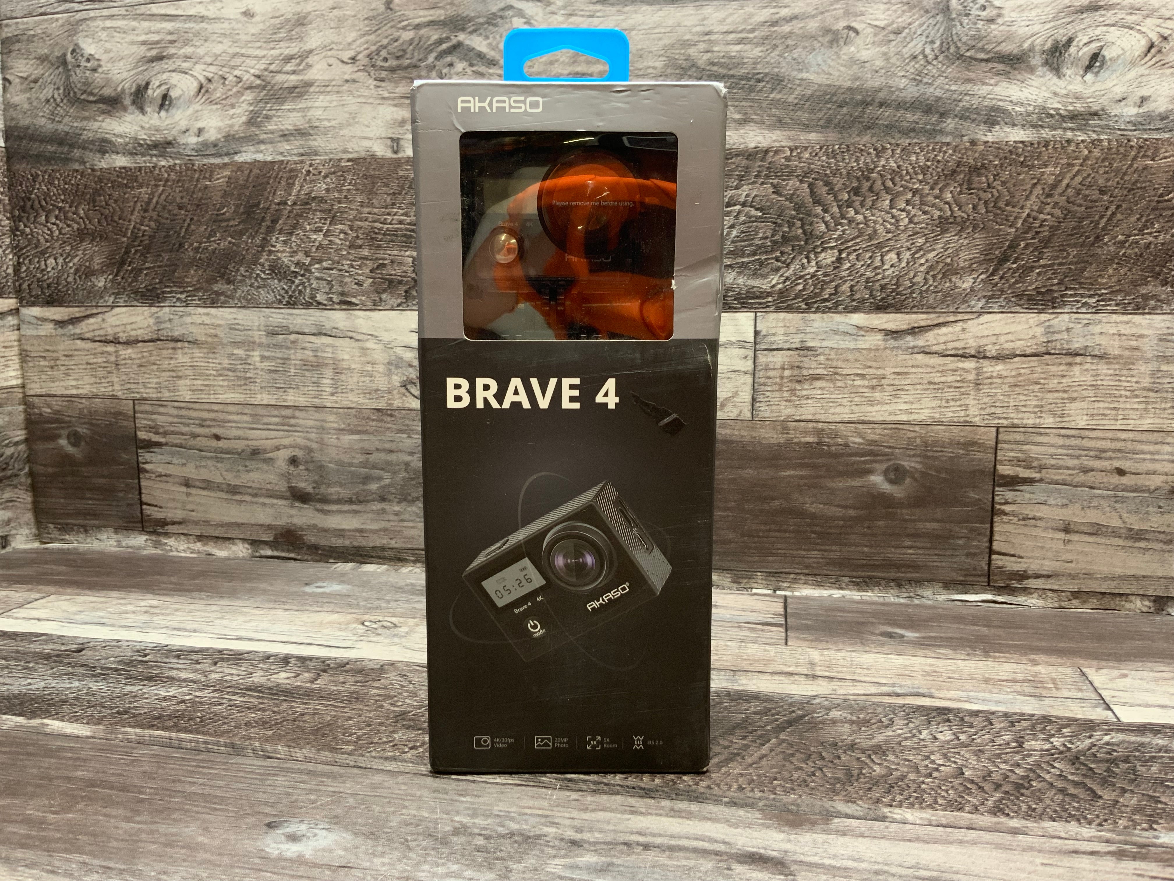 AKASO Brave 4 4K 20MP WiFi Action Camera Ultra HD with EIS 30m Waterproof Camera (8074073932014)
